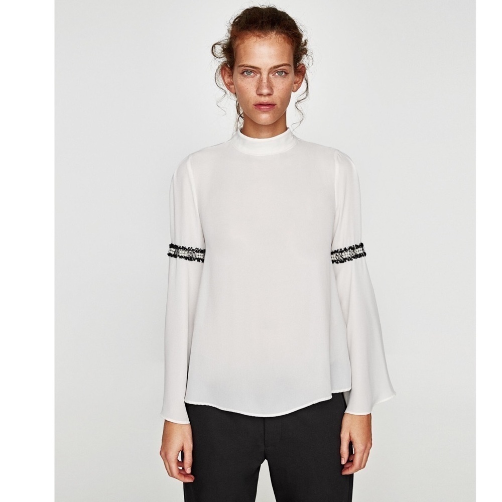 [Zara] Flowing Blouse